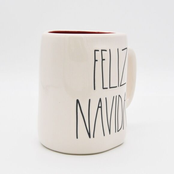Rae Dunn Feliz Navidad Mug,16oz Ceramic Christmas Coffee Mug Gift for Her - New - Picture 5 of 9